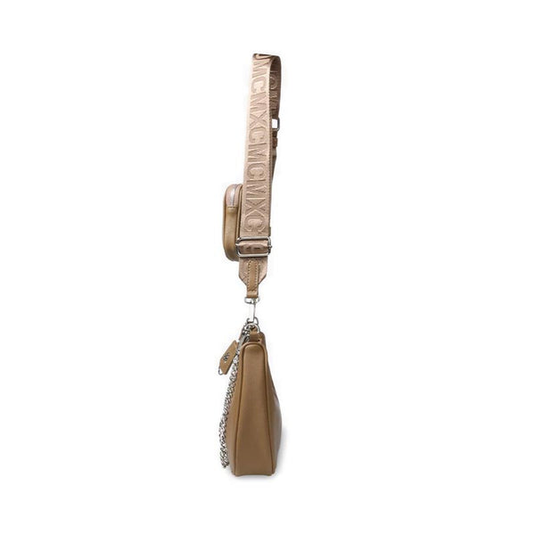 Steve Madden Bvital Cross Body With Chain Strap in Natural