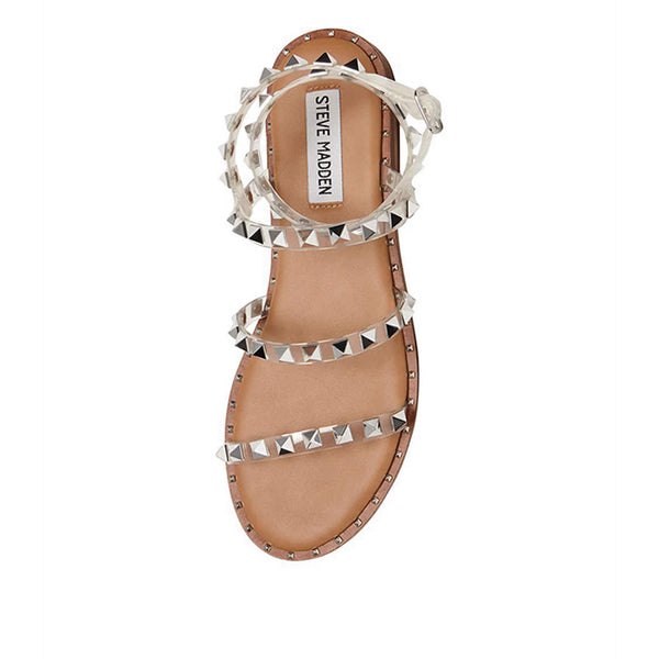 Steve madden travel sandal clear new arrivals