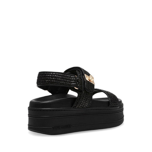 PIT-STOP BLACK RAFFIA